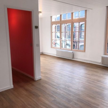 Salle de séjour – appartement F3 – Elbeuf – ST Immobilier Elbeuf